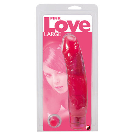 Pink Love Large Vibrator