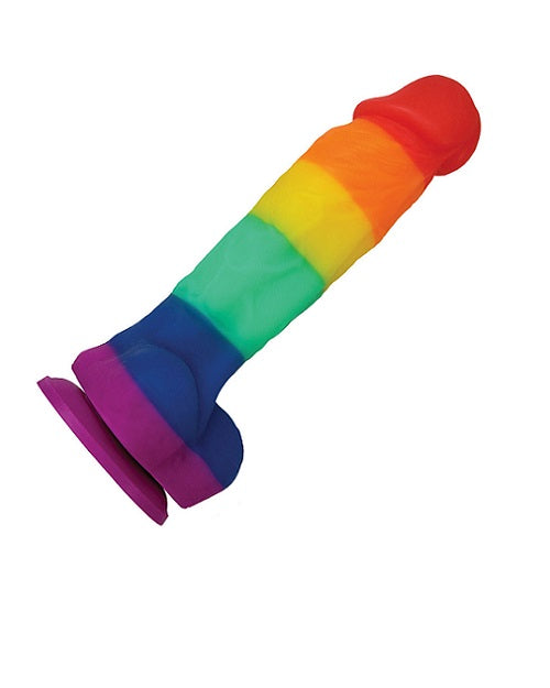 Fun Rainbow Colour Dildo