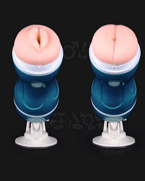 YAYO Love Tunnel Dual Pleasure Masturbation Cup