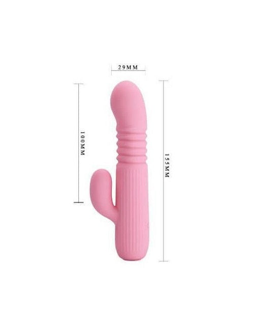 Pretty Love Leopold Telescopic Dual Vibrator