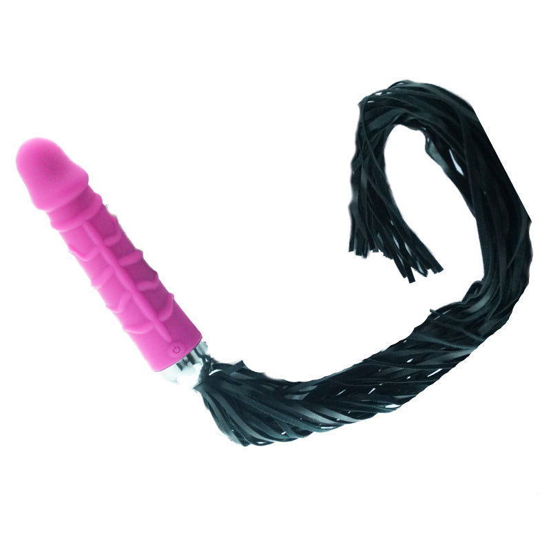 Pink-Realistic Pony Vibrator Dildo