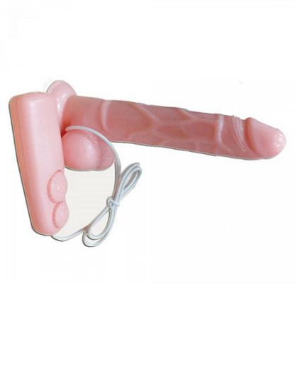 Buy Negro Real Flesh Rotating Vibrator Fun Dildo in India | Trykartehai