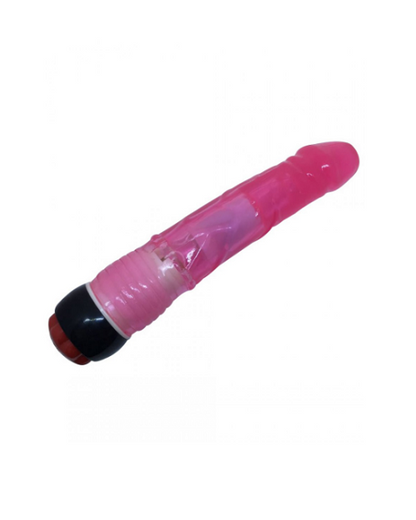 Jelly Vibrating Dildo -Pink