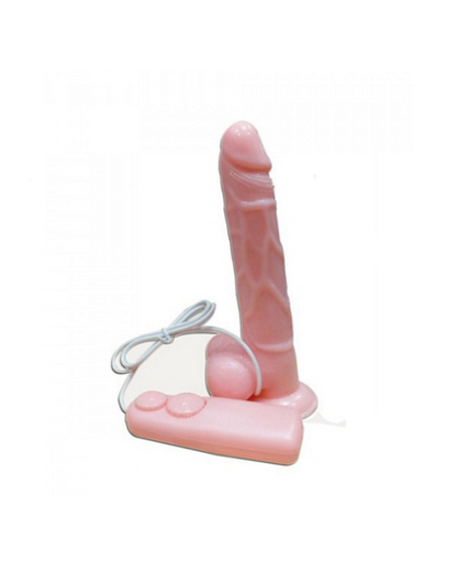 Buy Negro Real Flesh Rotating Vibrator Fun Dildo in India | Trykartehai