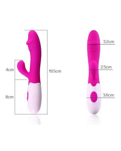 Rabbit Vibrator sale in India - Multi Speed Dual Head Discreet Vibrator
