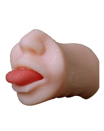 Blow job male masturbator