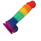 Fun Rainbow Colour Dildo