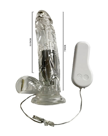 Fun Transparent Dildo Vibrator