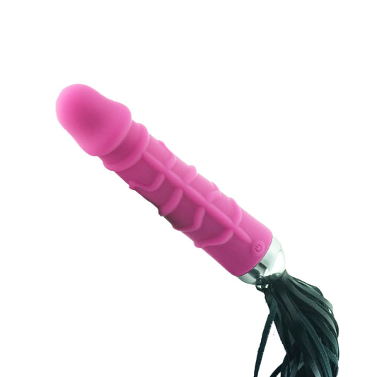 Pink-Realistic Pony Vibrator Dildo