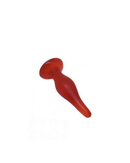 Cherry Red Small Butt Plug