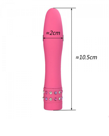 Buy Diamond Mini Bullet Vibrator – Pink Online in India | Trykartehai