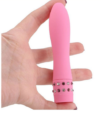 Buy Diamond Mini Bullet Vibrator – Pink Online in India | Trykartehai