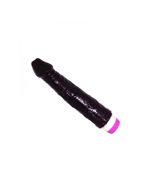 Realistic 7 Inch Vibrator Dildo - Black color