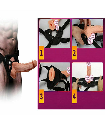 Mars Realistic Hollow Strapon Dildo (For Men) | Male Sex Toys India